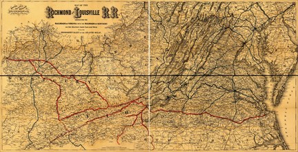 Richmond and Louisville R.R - 1882 1882