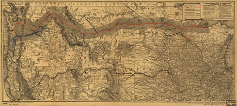 Northern Pacific Transcontinental -1882 1882