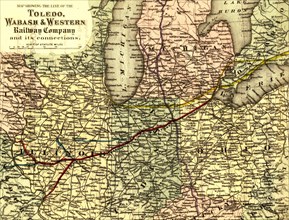 Toledo, Wabash, & Western Railway Company - 1873 1873