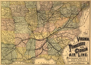 Virginia, Tennessee, and Georgia Air Line - 1882 1882