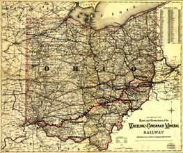 Wheeling and Cincinnati Mineral Railway - 1882 1882
