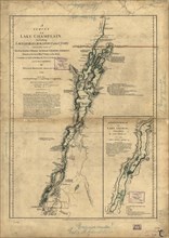 Lake Champlain, Lake George, Crown Point & St. John - 1776