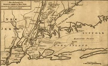 Success of the British Armies during the American War of Independence in New York 1776