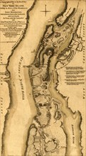 Plan of the attack of Fort Washington 1776. 1776