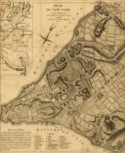 Plan of New York & Environs - 1777