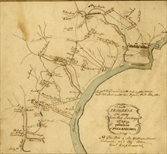 Progress of the army from their landing till taking possession of Philadelphia - 1777
