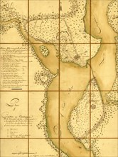 Ticonderoga & Lafayette along Lake Champlain 1777