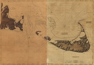 Nantucket Island and the eastern half of Martha's Vineyard. 1776