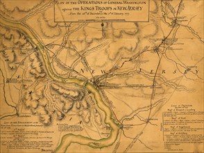 Operations of General Washington against the King's troops in New Jersey - 1777