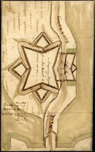 Boston Defenses Star Redoubt - 1779 1778