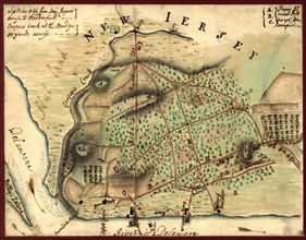 Camden, New Jersey & Environs - 1778