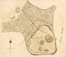 Paulus's Hook and fortifications - 1778