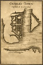 Charleston or Charles Town Capital of Carolina 1780