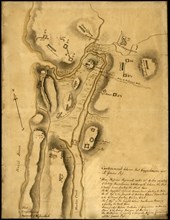 British Troops on Fort Washington, Manhattan Island - 1778