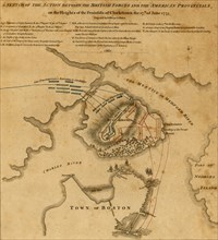 Battle at Charlestown Peninsula - 1775 1775