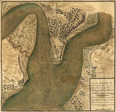 Soundings for Depth of the Hudson Around West Point 1781