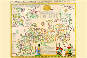 Prefectures & the Peoples of Japan 1727