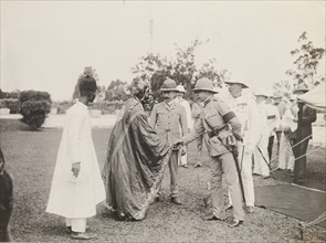 Duke of Connaught meets an African chief