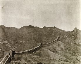 The Great Wall of China at Nankou Pass