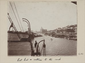 Port Said + entrance to the canal