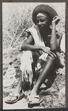 Portrait of a man from the Kunama tribe