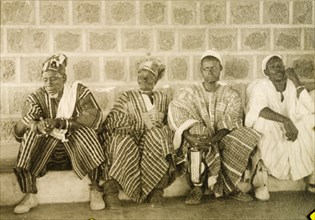 Ghanaian chiefs at a conclave