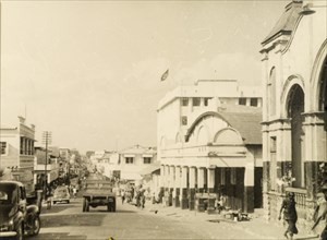 Commercial street in Accra