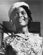 Portrait of a Grenadian woman