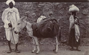 A 'dhobi' and his donkey
