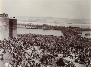 Pilgrims at the Kumbh Mela