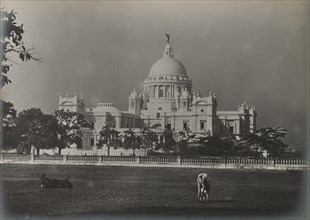 Side elevation of the Victoria Memorial