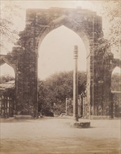 The Iron Pillar at Qutb