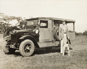 Model A Ford box-body car