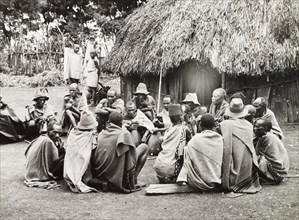 A meeting of Kikuyu elders