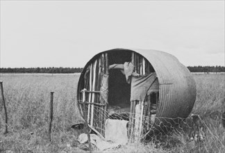 A shepherd's hut on the Laikipia plains