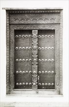 Old Arab door, Lamu