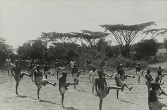 Children in Kikuyu security village