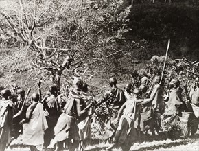 Kikuyu ritual circumcision dance