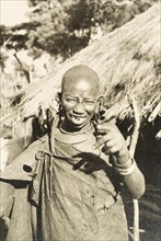 Portrait of a Kikuyu woman