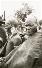 Profile of two African women
