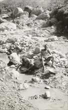 Panning for gold on the Wacheche River