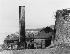 A sugar mill in Monserrat