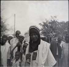 Ibadan, Hausa quarter, Osinan, a Mallam, visiting from the 'bush'