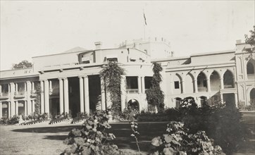 Front elevation of Government House, Lahore