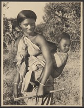 Somali woman with baby