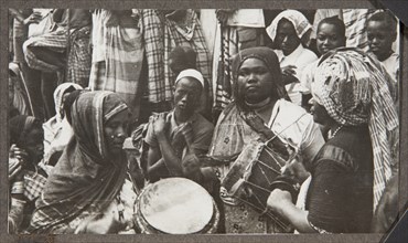 Group of women with drums