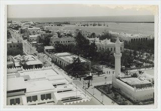 View over central Mogadishu