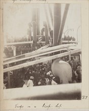 Troops on a troop ship, Anglo-Somali War