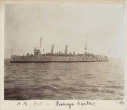 H.M.S. Forte in Kismayu Harbour