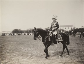 The Duke of Connaught reviews troops